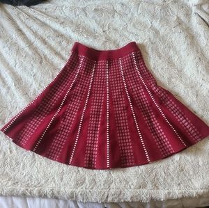 BCBGMAXAZRIA Yaz Skater skirt